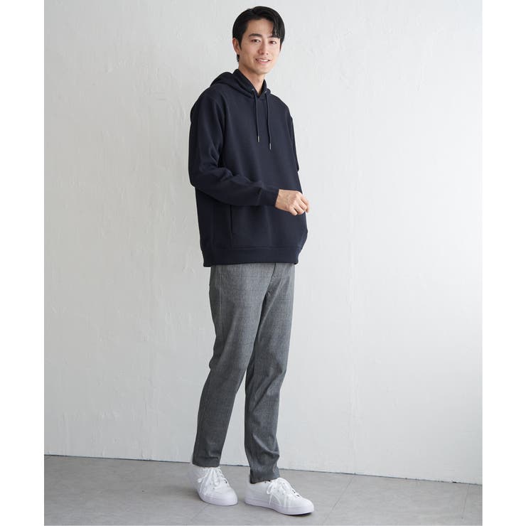 【洗濯機で洗える】GOKU楽鹿の子ダンボールパーカ | ikka  | 詳細画像4 