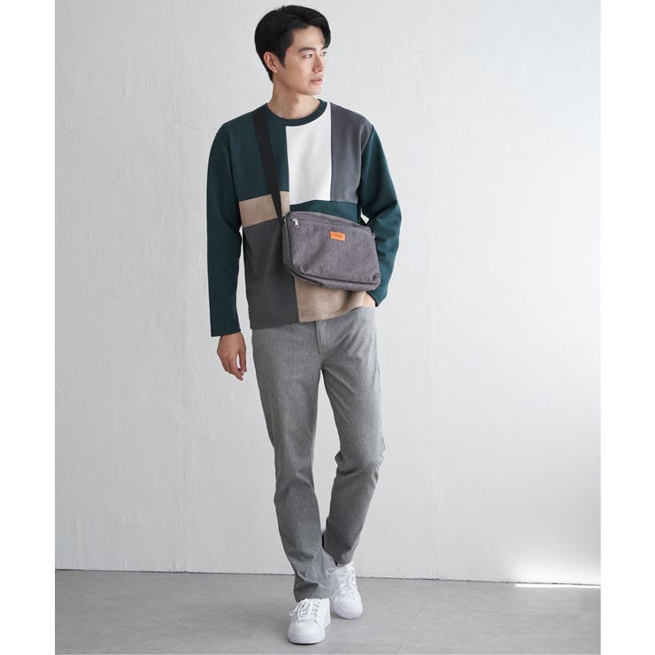 【芸能人着用】ブロックスダンボールクルーネック | ikka  | 詳細画像17 