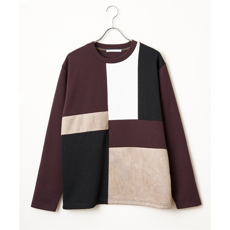 【芸能人着用】ブロックスダンボールクルーネック | ikka  | 詳細画像24 