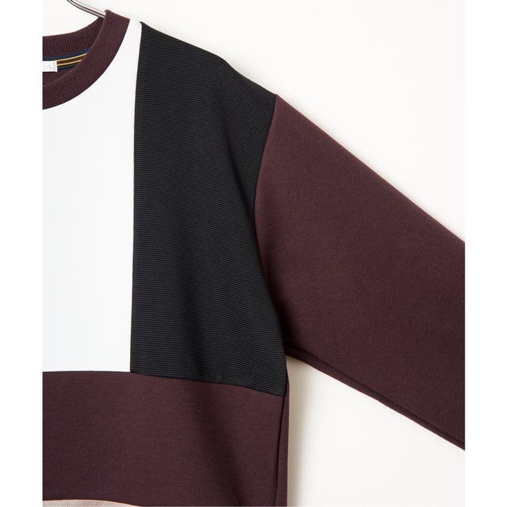 【芸能人着用】ブロックスダンボールクルーネック | ikka  | 詳細画像26 