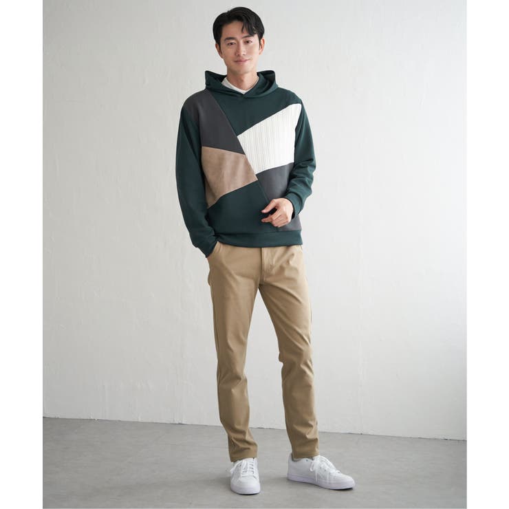 【親子コーデ】ブロックスダンボールプルパーカ | ikka  | 詳細画像10 