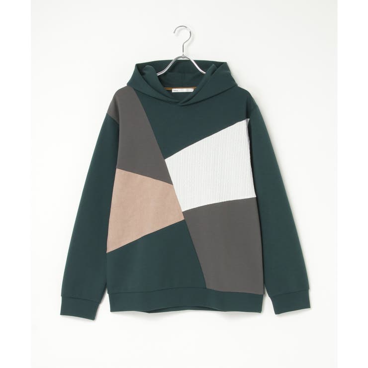 【親子コーデ】ブロックスダンボールプルパーカ | ikka  | 詳細画像22 