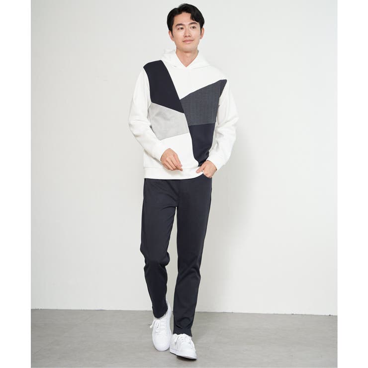 【親子コーデ】ブロックスダンボールプルパーカ | ikka  | 詳細画像6 