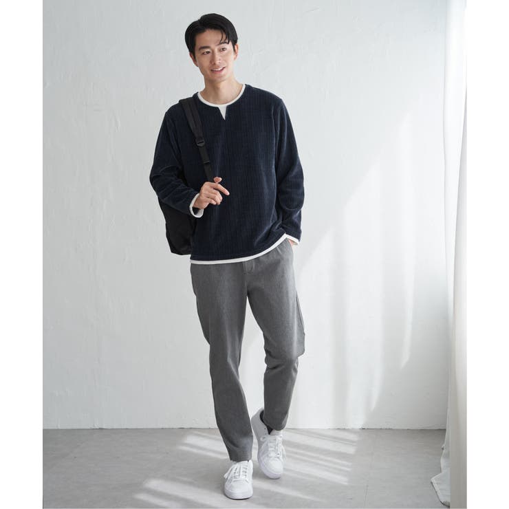 カットコールキーネックフェイクプルオーバー  | ikka  | 詳細画像16 