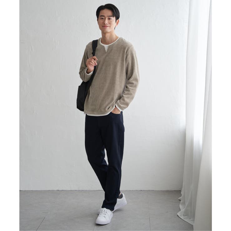 カットコールキーネックフェイクプルオーバー  | ikka  | 詳細画像19 