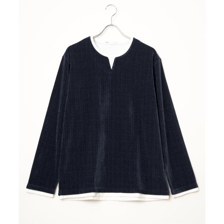 カットコールキーネックフェイクプルオーバー  | ikka  | 詳細画像20 