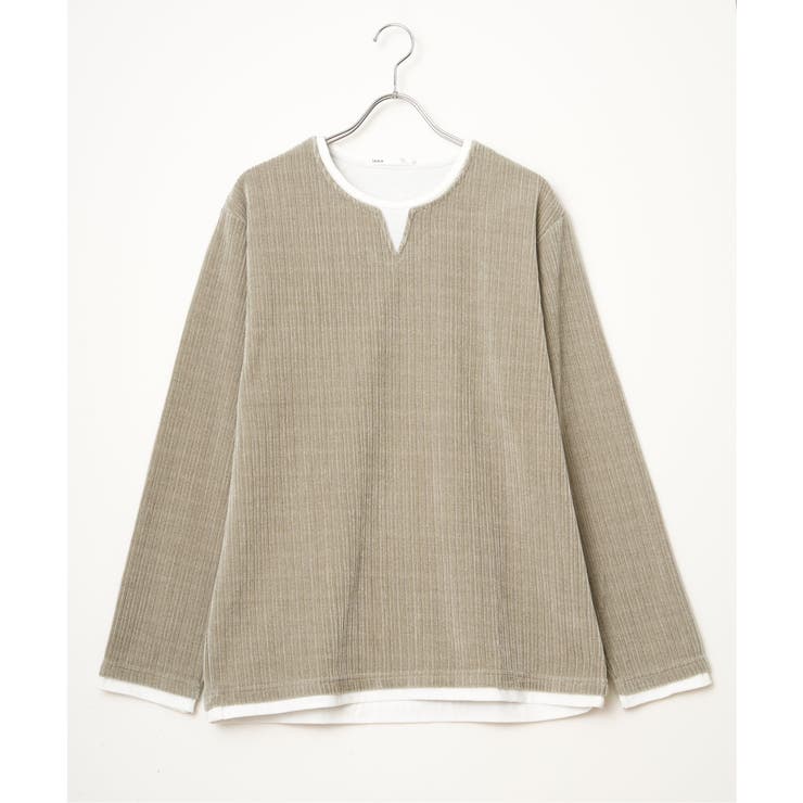 カットコールキーネックフェイクプルオーバー  | ikka  | 詳細画像32 