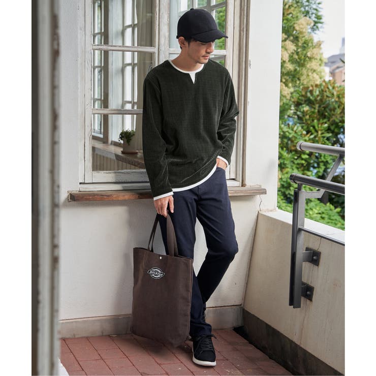 カットコールキーネックフェイクプルオーバー  | ikka  | 詳細画像4 