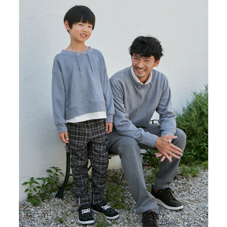 【芸能人着用】GOKU楽スエードジップルーイカラー【抗菌防臭／吸水速乾】 | ikka  | 詳細画像32 