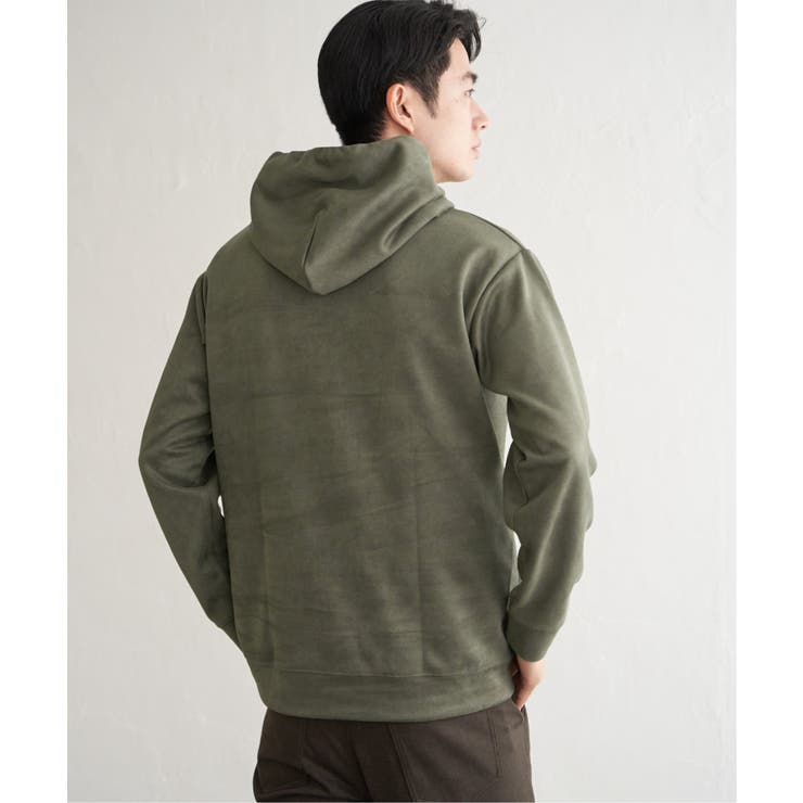 【芸能人着用】GOKU楽スエードジップルーイカラー【抗菌防臭／吸水速乾】 | ikka  | 詳細画像48 