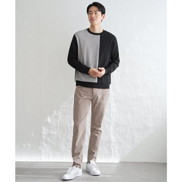 【お得だ値】モール切り替え裏起毛プルオーバー | ikka  | 詳細画像8 