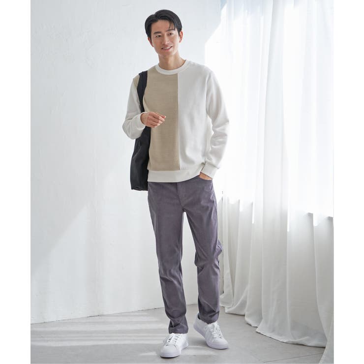 【お得だ値】モール切り替え裏起毛プルオーバー | ikka  | 詳細画像13 