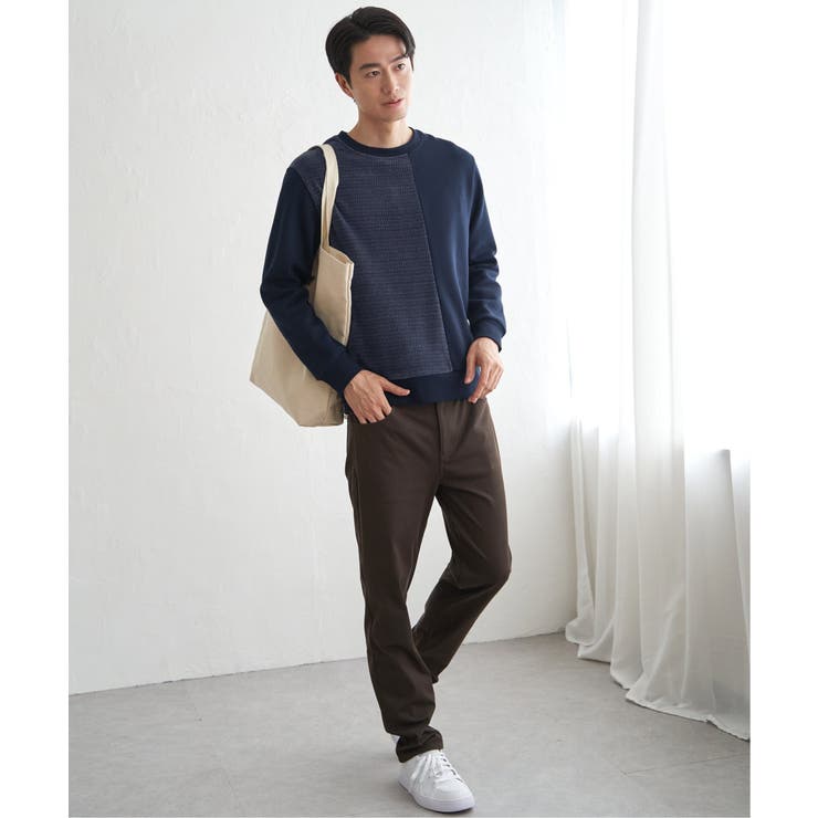 【お得だ値】モール切り替え裏起毛プルオーバー | ikka  | 詳細画像19 