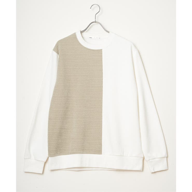 【お得だ値】モール切り替え裏起毛プルオーバー | ikka  | 詳細画像20 