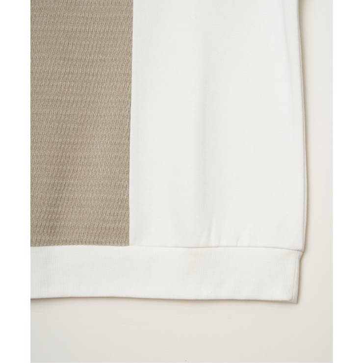 【お得だ値】モール切り替え裏起毛プルオーバー | ikka  | 詳細画像24 