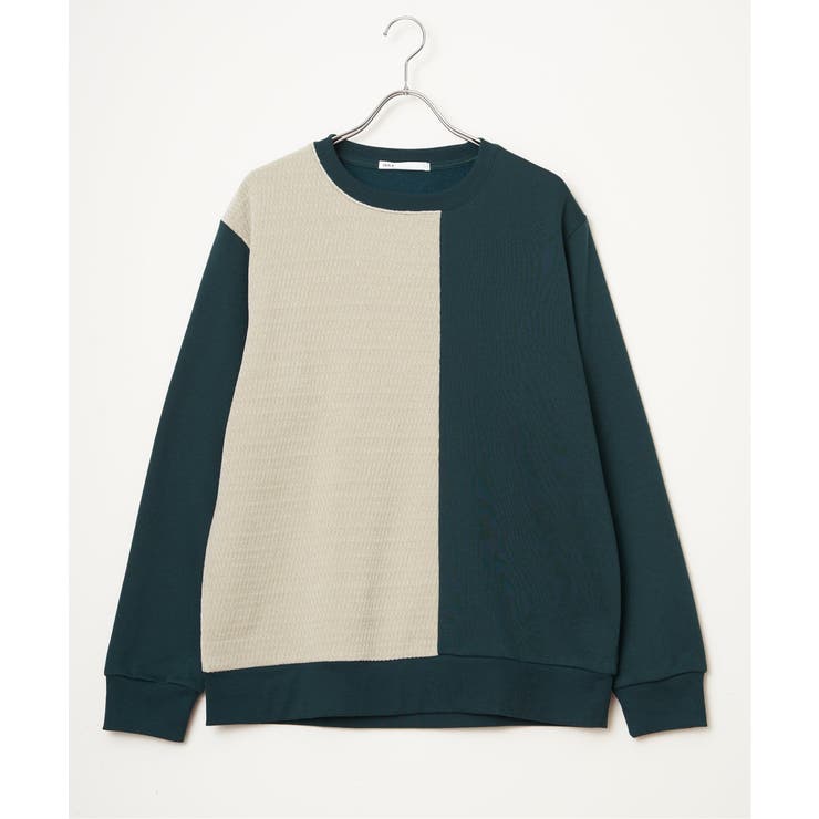 【お得だ値】モール切り替え裏起毛プルオーバー | ikka  | 詳細画像30 