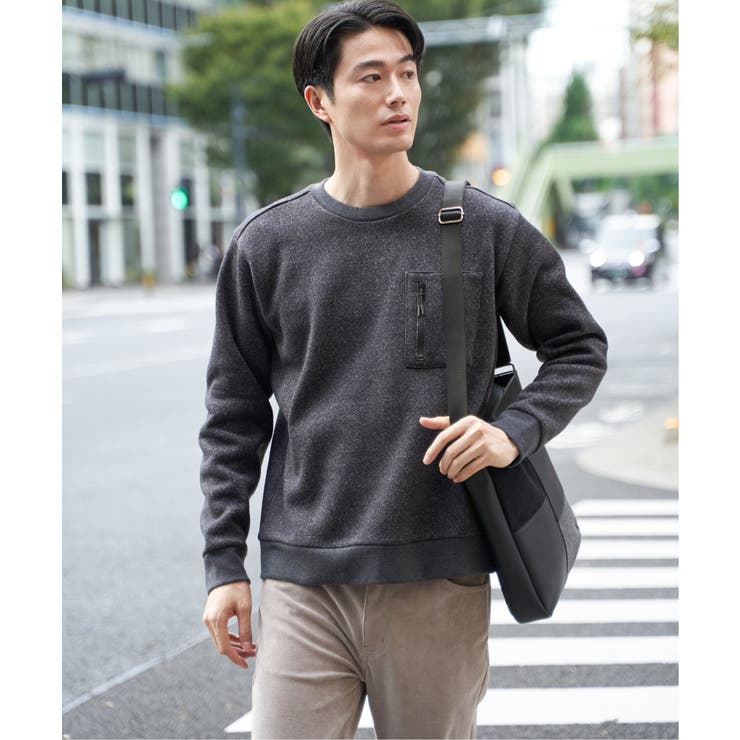 【お得だ値】ウールライクニットヘリンボンプルオーバー | ikka  | 詳細画像10 