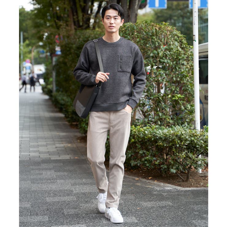 【お得だ値】ウールライクニットヘリンボンプルオーバー | ikka  | 詳細画像11 