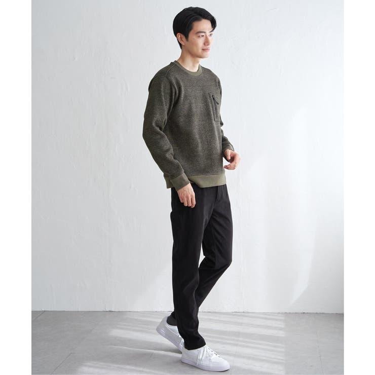 【お得だ値】ウールライクニットヘリンボンプルオーバー | ikka  | 詳細画像19 