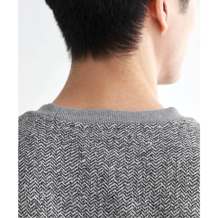 【お得だ値】ウールライクニットヘリンボンプルオーバー | ikka  | 詳細画像29 