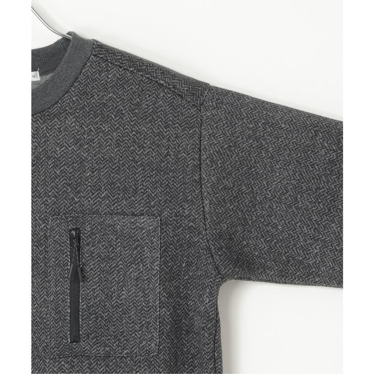 【お得だ値】ウールライクニットヘリンボンプルオーバー | ikka  | 詳細画像31 