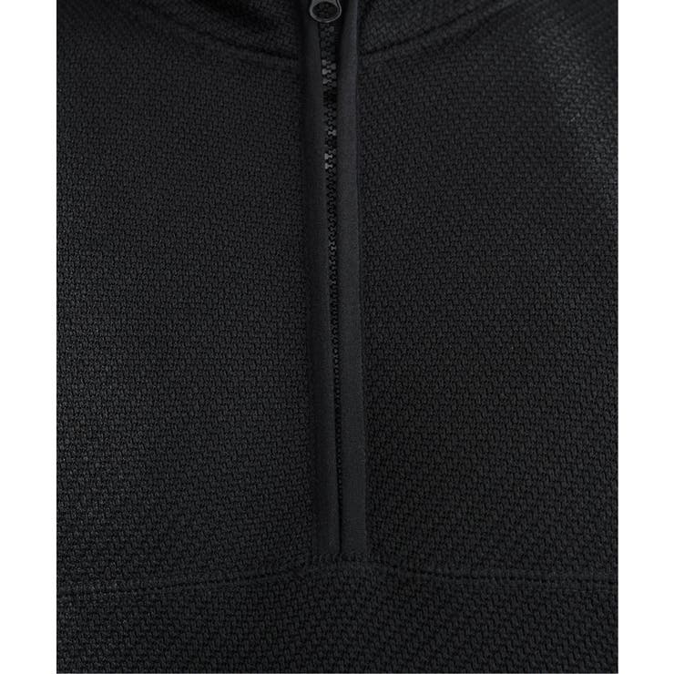 ツイルジャカード裏起毛ハーフジッププルオーバー | ikka  | 詳細画像30 