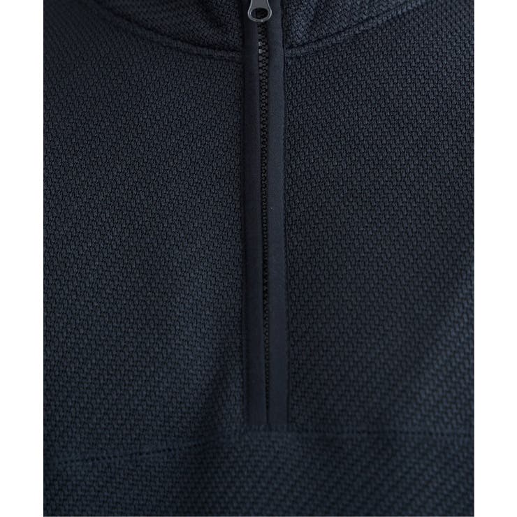 ツイルジャカード裏起毛ハーフジッププルオーバー | ikka  | 詳細画像32 