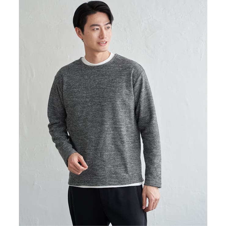 【2点セット】メランジ裏起毛インナーセット | ikka  | 詳細画像6 