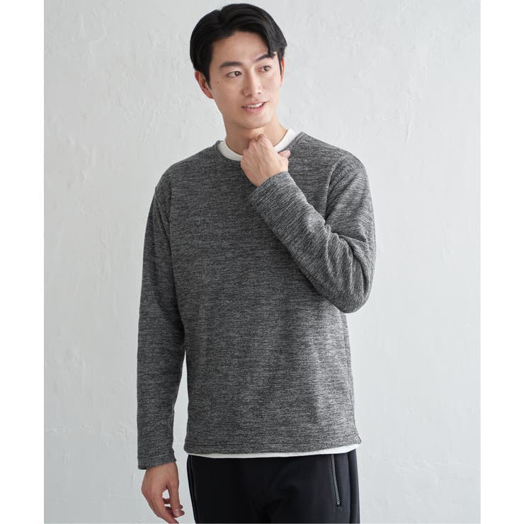 【2点セット】メランジ裏起毛インナーセット | ikka  | 詳細画像7 