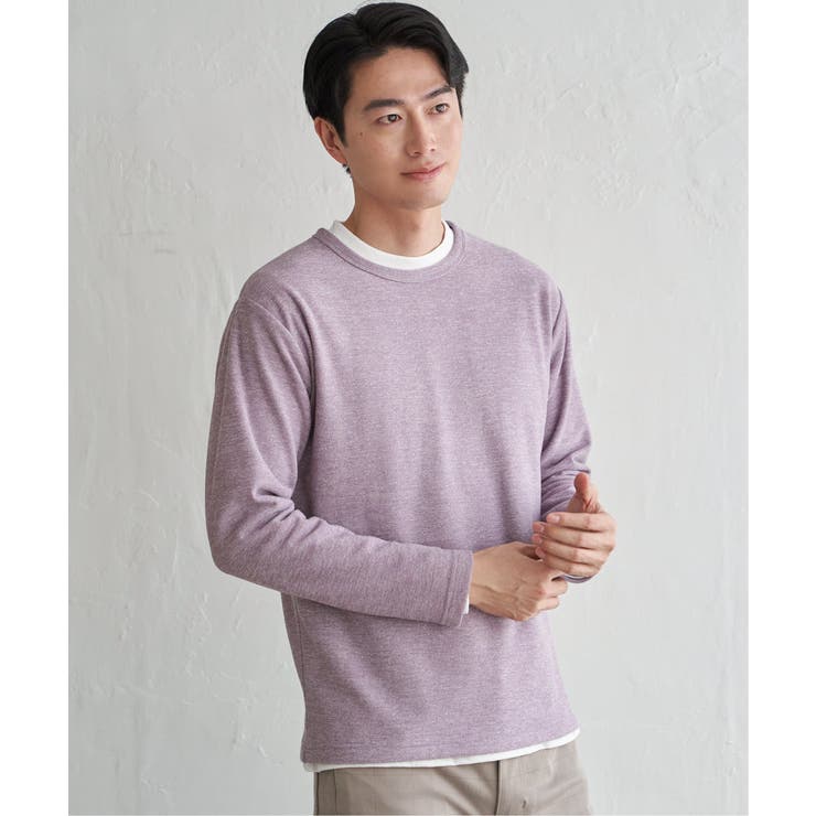 【2点セット】メランジ裏起毛インナーセット | ikka  | 詳細画像19 