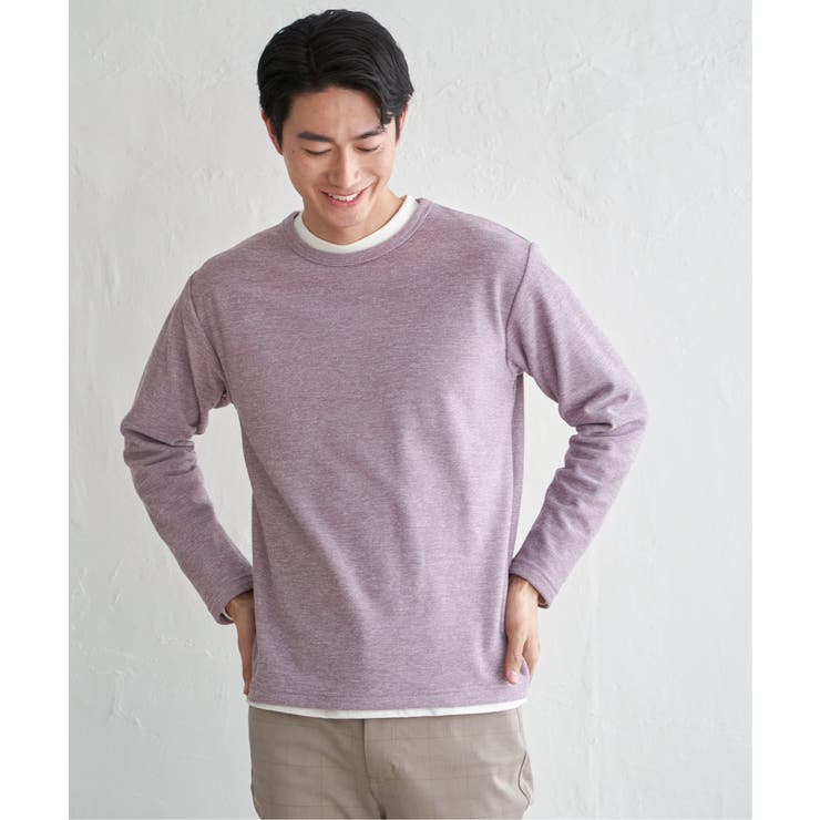 【2点セット】メランジ裏起毛インナーセット | ikka  | 詳細画像20 