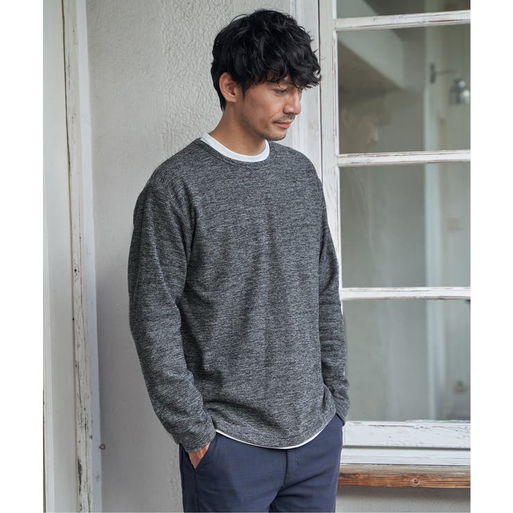 【2点セット】メランジ裏起毛インナーセット | ikka  | 詳細画像1 