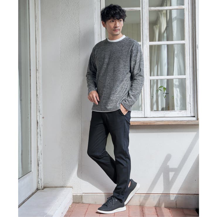 【2点セット】メランジ裏起毛インナーセット | ikka  | 詳細画像4 