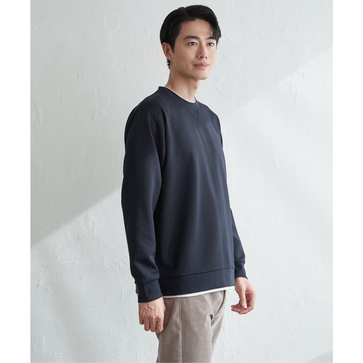 GOKU楽リップルダンボールクルーネック | ikka  | 詳細画像22 