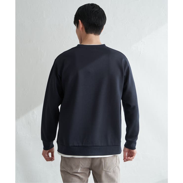 GOKU楽リップルダンボールクルーネック | ikka  | 詳細画像23 