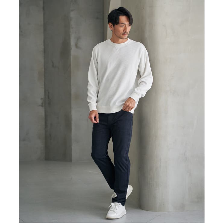 モールワッフルクルーネック | ikka  | 詳細画像5 