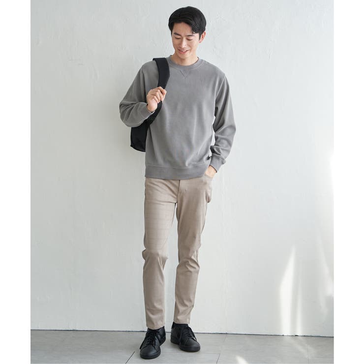 モールワッフルクルーネック | ikka  | 詳細画像19 