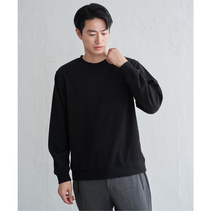 モールワッフルクルーネック | ikka  | 詳細画像22 