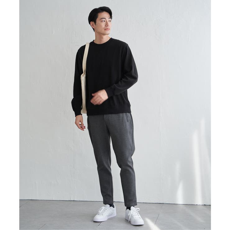 モールワッフルクルーネック | ikka  | 詳細画像23 