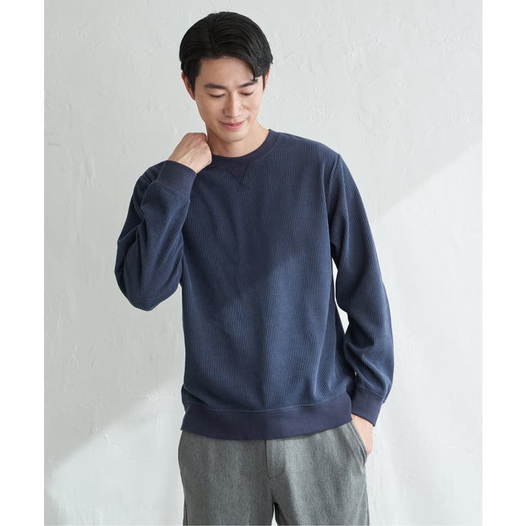 モールワッフルクルーネック | ikka  | 詳細画像29 