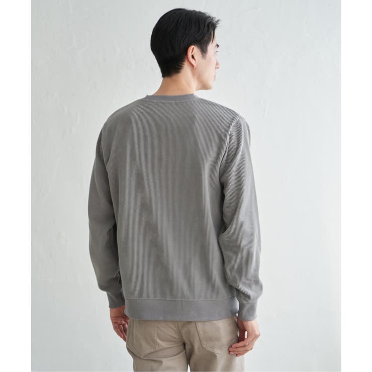 モールワッフルクルーネック | ikka  | 詳細画像33 