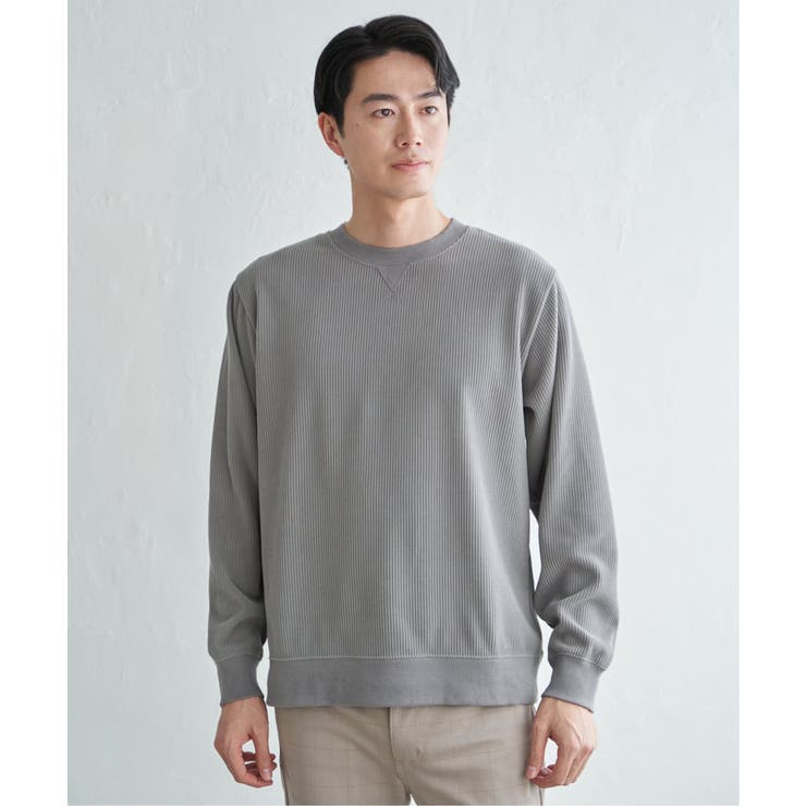 モールワッフルクルーネック | ikka  | 詳細画像34 