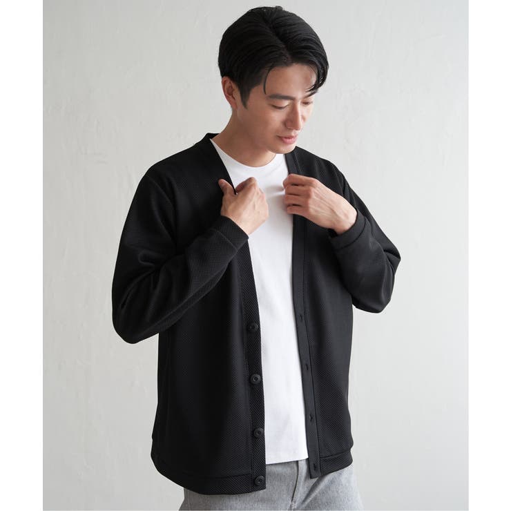 パイナップルサイドポケットカーデ | ikka  | 詳細画像14 