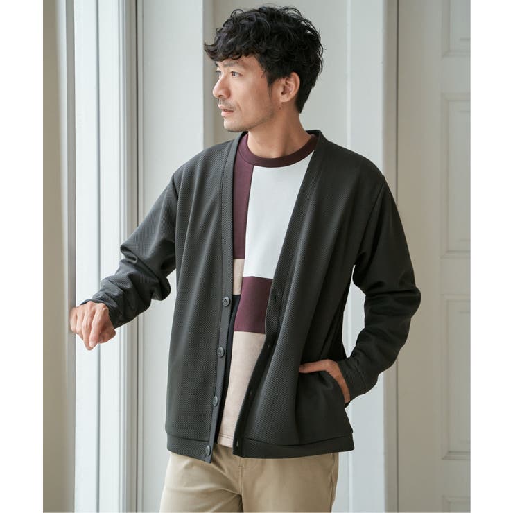 パイナップルサイドポケットカーデ | ikka  | 詳細画像2 