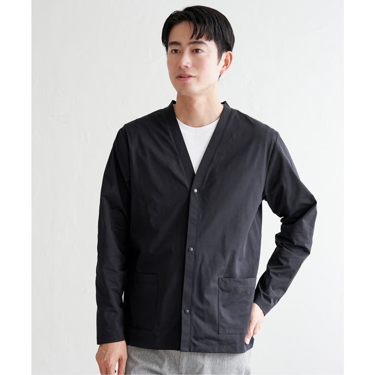 GOKU楽AIRVネックカーディガン | ikka  | 詳細画像8 