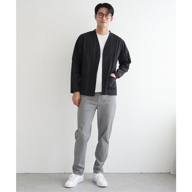 GOKU楽AIRVネックカーディガン | ikka  | 詳細画像14 