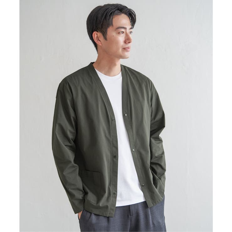 GOKU楽AIRVネックカーディガン | ikka  | 詳細画像15 