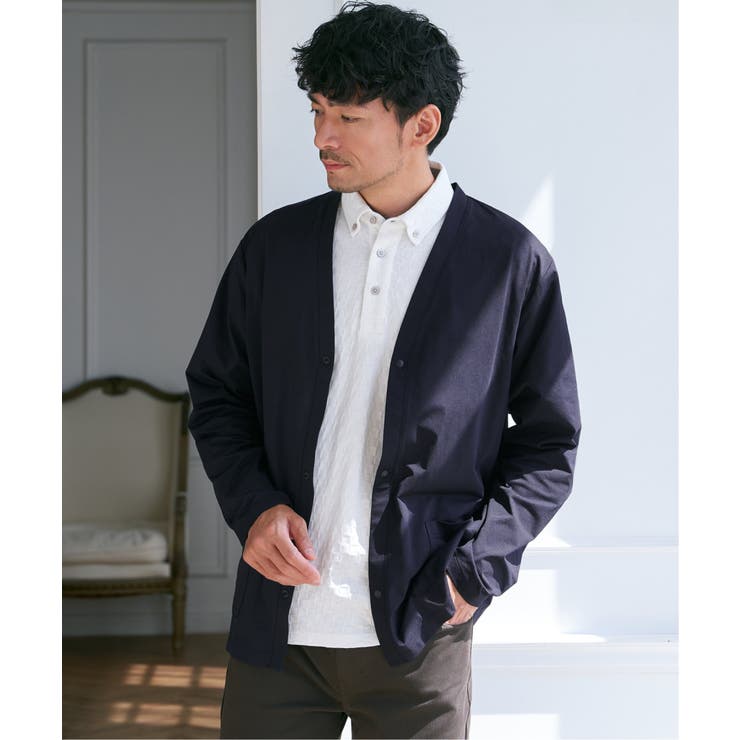 GOKU楽AIRVネックカーディガン | ikka  | 詳細画像3 