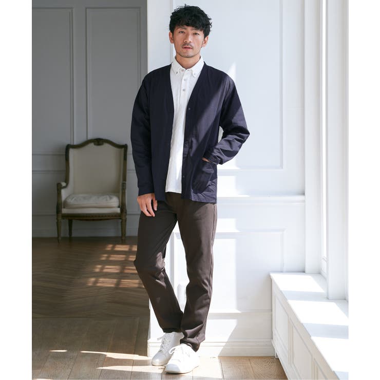 GOKU楽AIRVネックカーディガン | ikka  | 詳細画像4 