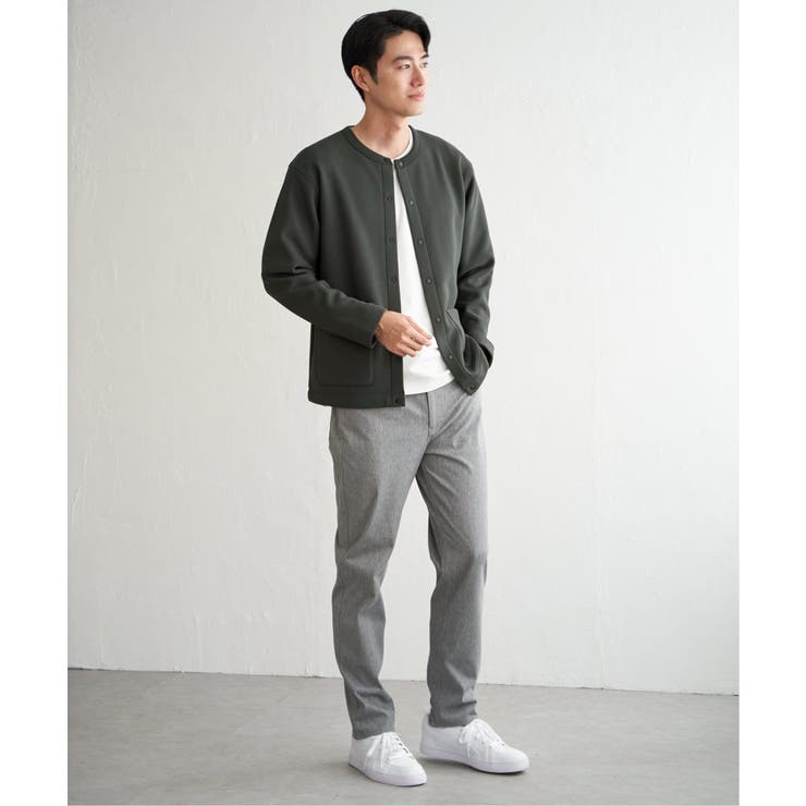 【親子コーデ】ボンディングクルーネックカーディガン | ikka  | 詳細画像10 